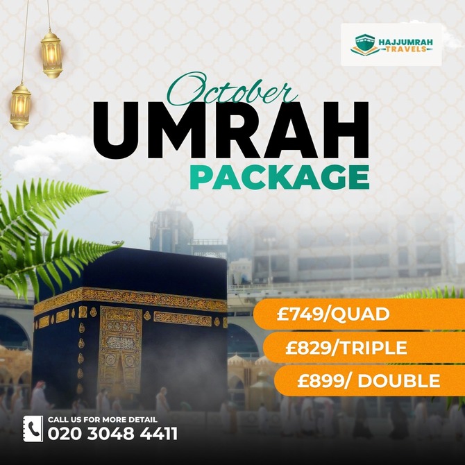 Umrah Tour From UK
